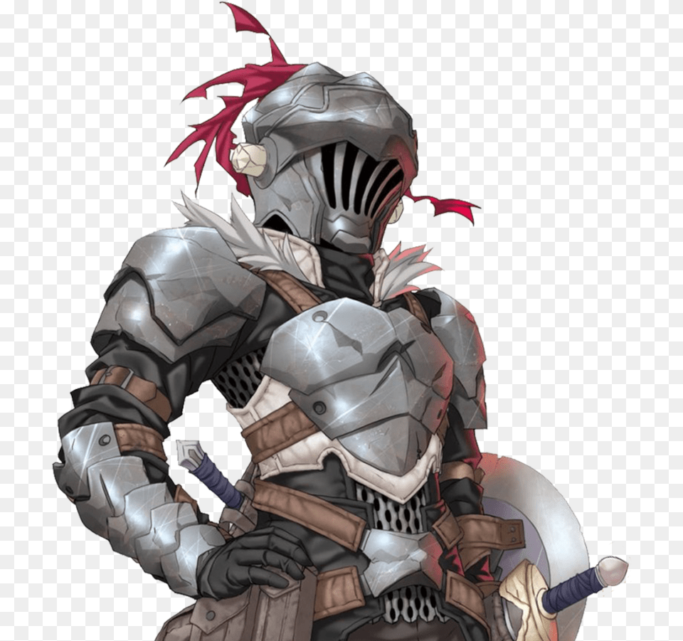 Goblin Slayer, Helmet, Knight, Person, Armor Png Image