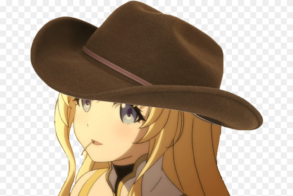 Goblin Slayer San On Twitter After Rewatching This Cartoon, Hat, Clothing, Cowboy Hat, Person Png