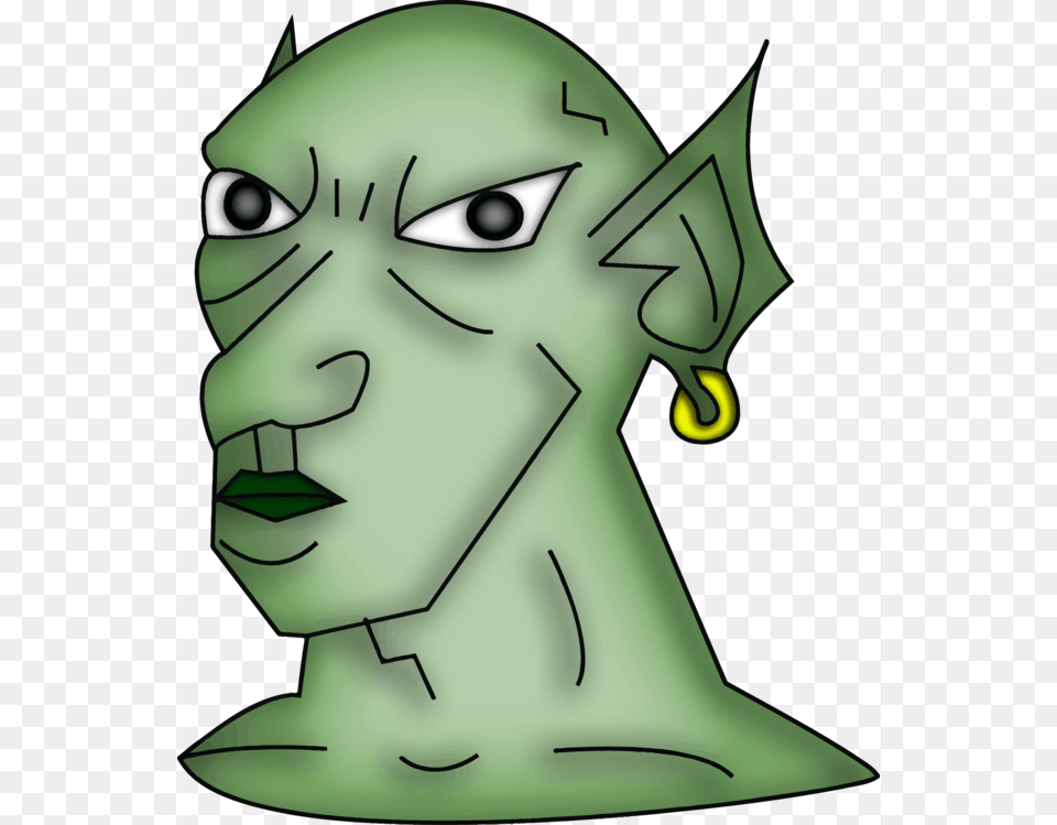 Goblin The Elder Scrolls V Skyrim Orc Computer Icons Elf, Alien, Green, Adult, Person Free Png Download