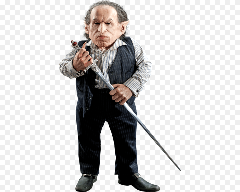 Goblins Harry Potter Standing, Sword, Weapon, Adult, Male Png Image