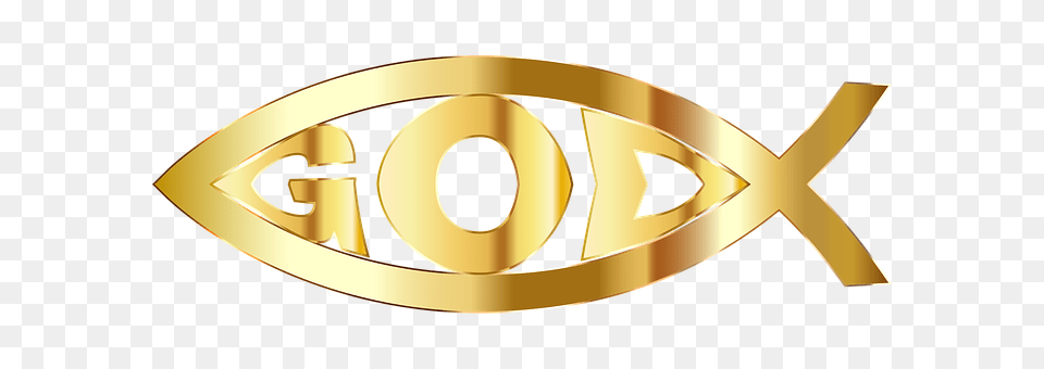 God Accessories, Disk, Logo, Gold Free Png