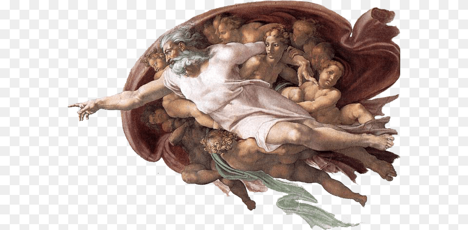 God, Art, Painting, Baby, Person Free Transparent Png