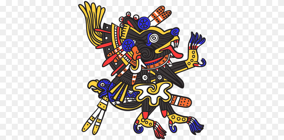 God Aztec Color Xolotl Xolotl, Emblem, Symbol, Art Png