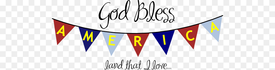 God Bless America Clip Arts, Banner, Text Png