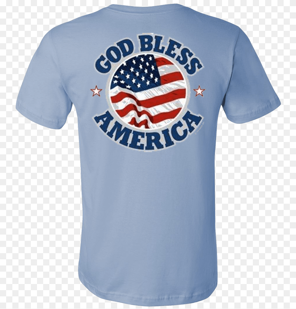 God Bless America God Bless America, Clothing, T-shirt, Shirt, American Flag Free Transparent Png