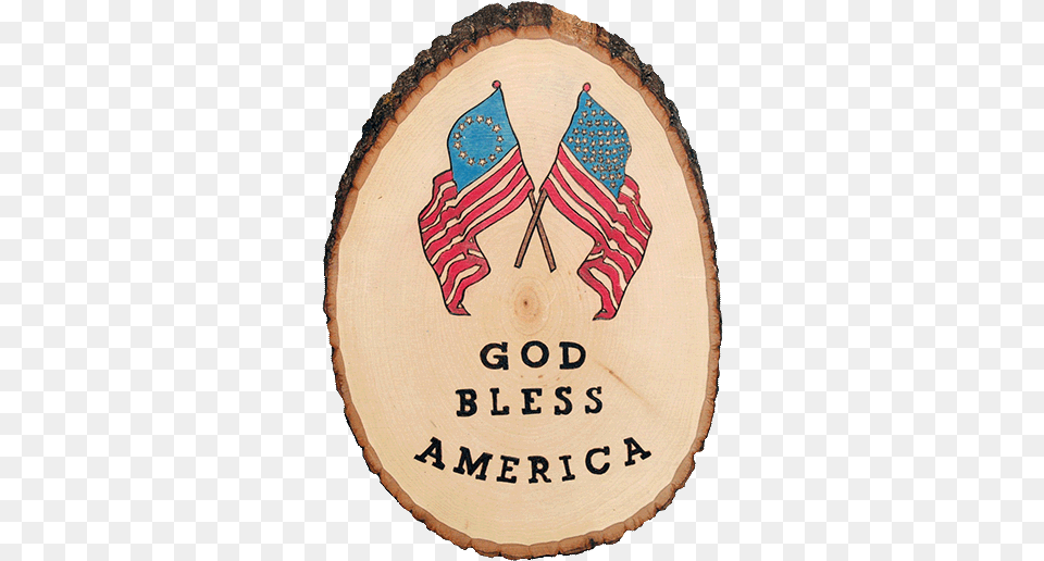 God Bless America Pyrography Free Transparent Png