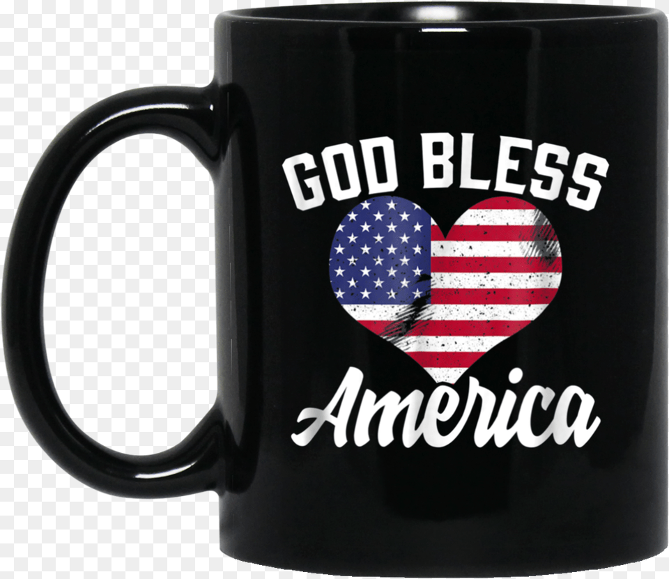 God Bless America Vintage Distressed Flag Heart Women Best Freakin Aunt And Godmother Ever, Cup, Beverage, Coffee, Coffee Cup Free Png Download