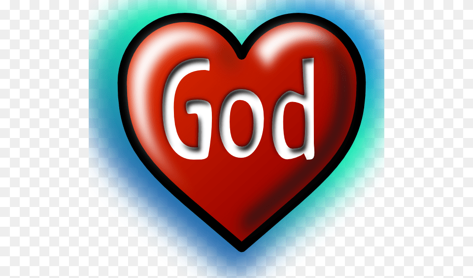 God Clip Art, Heart Free Png Download