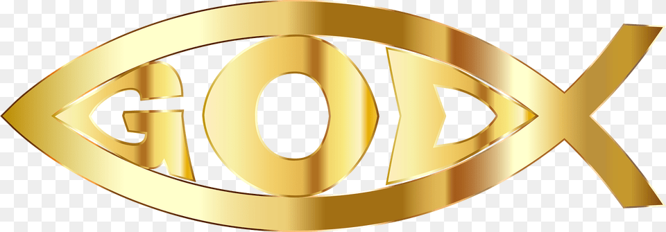 God Clipart, Gold, Logo, Accessories, Disk Png