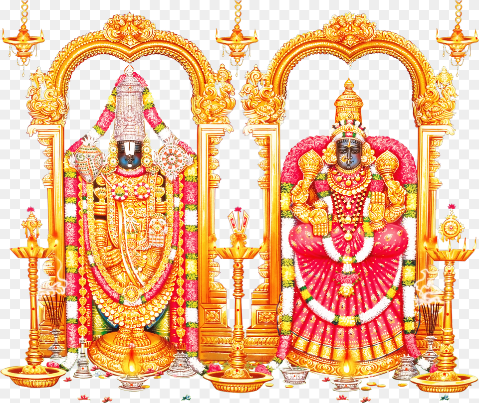 God Clipart Venkatajalapathi Lord Venkateswara Swamy, Altar, Architecture, Building, Church Free Transparent Png