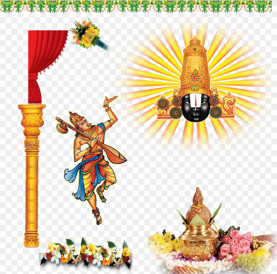 God Clipart Venkatajalapathi Venkateswara Swamy Photos, Person, Building, Altar, Architecture Png Image