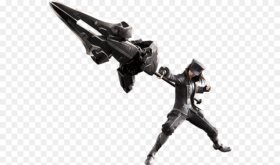 God Eater 2 Spear, Adult, Male, Man, Person Free Png Download