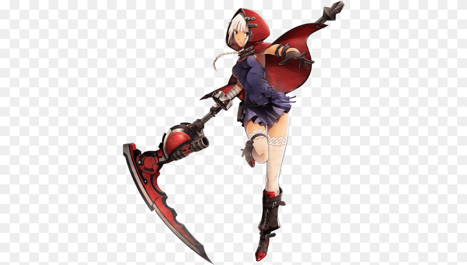 God Eater Scythe, Adult, Weapon, Sword, Person Png Image