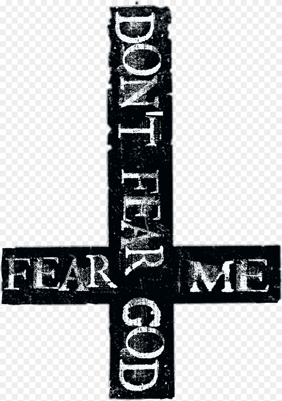 God Fear Cross Mayhem3 666 Cross, Symbol Png Image