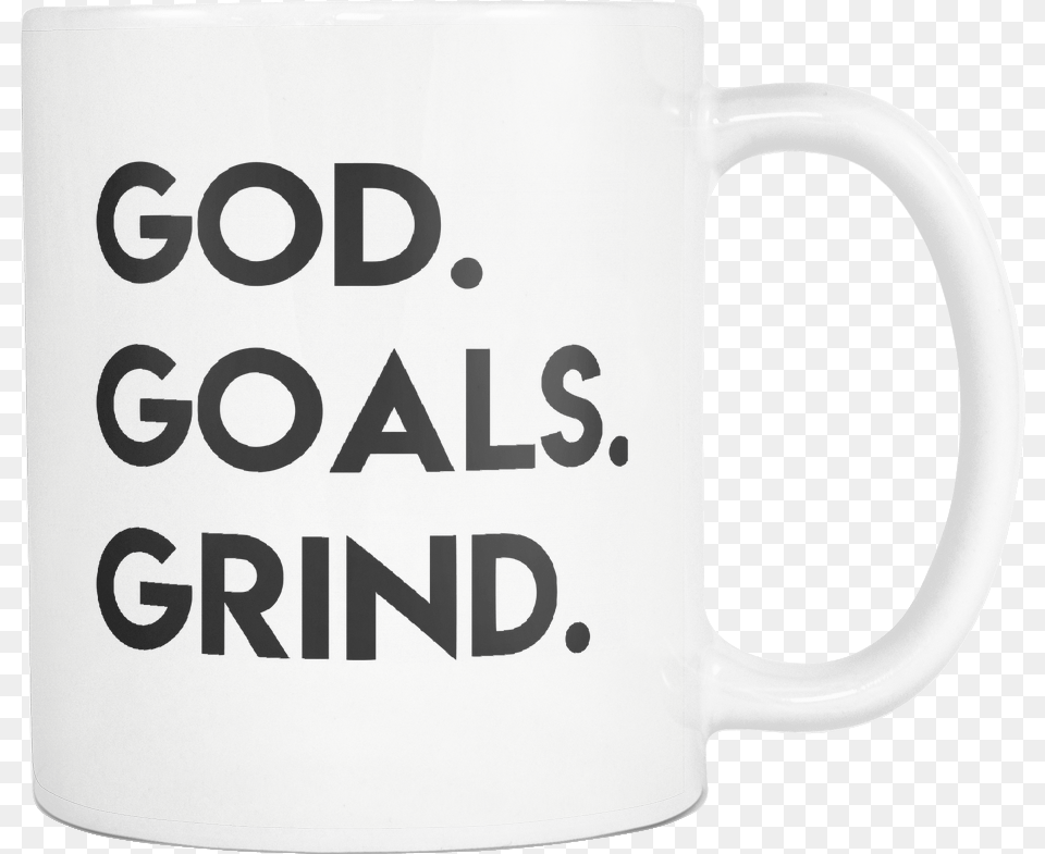 God Goals Grind Mug Portable Network Graphics, Cup, Beverage, Coffee, Coffee Cup Free Png