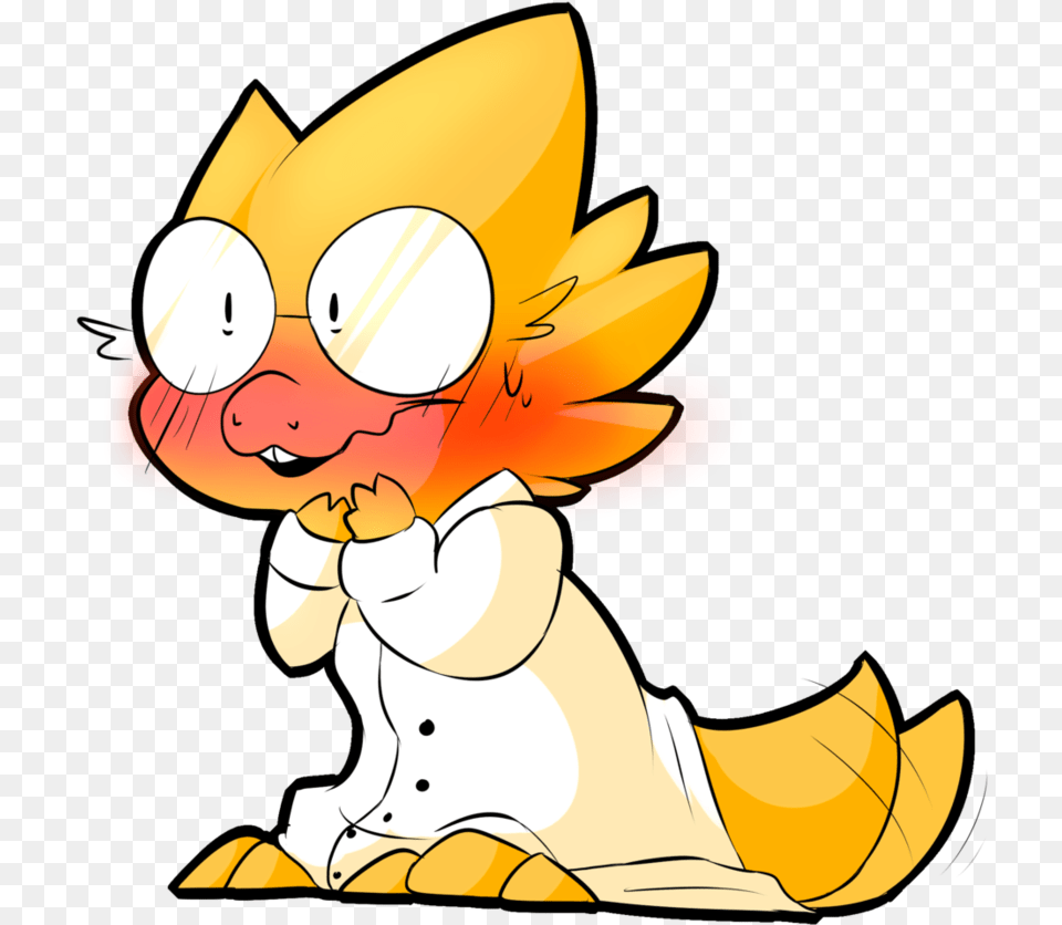 God I Need That Mod I Freaking Loved The Ncr Combat Chibi Alphys, Cartoon, Baby, Person, Face Free Png