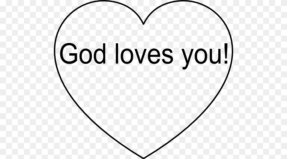God Is Love Clip Art, Heart Png Image
