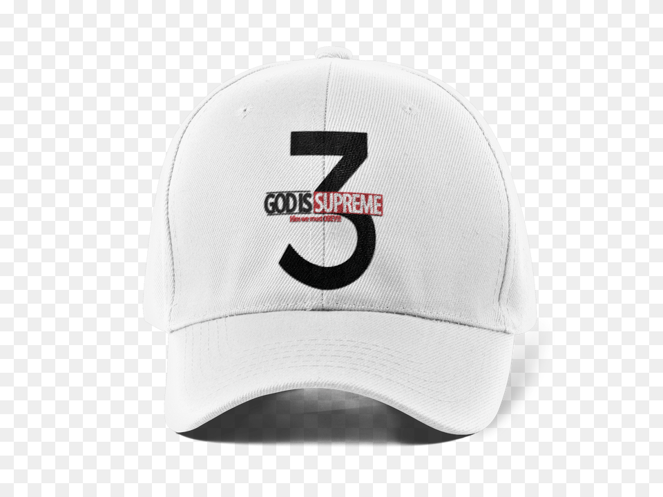 God Is Supreme 3 For The Trinity For Baseball, Baseball Cap, Cap, Clothing, Hat Png