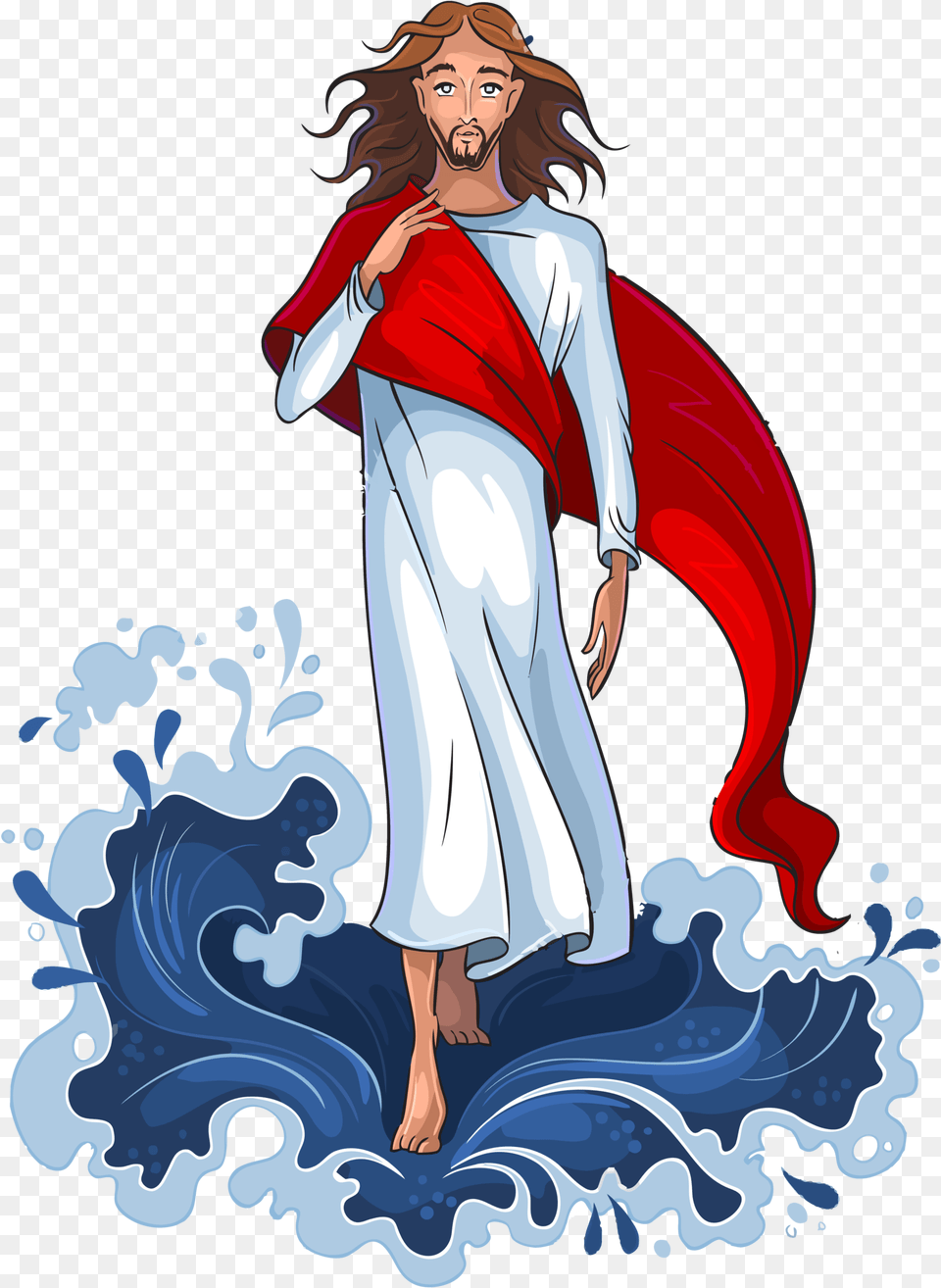 God Jesus Is Risen Vector, Adult, Female, Person, Woman Free Transparent Png