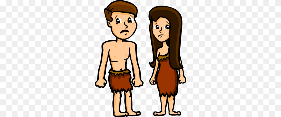 God Made A Man Named Adam And A Woman Named Eve And Adam And Eve, Adult, Baby, Female, Person Png Image