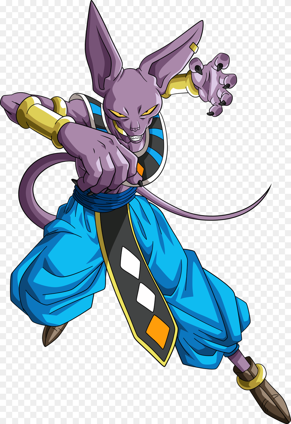 God Of Destruction Beerus 3 By Rayzorblade189 Da57lmq Dragon Ball Bills, Book, Comics, Publication, Art Png