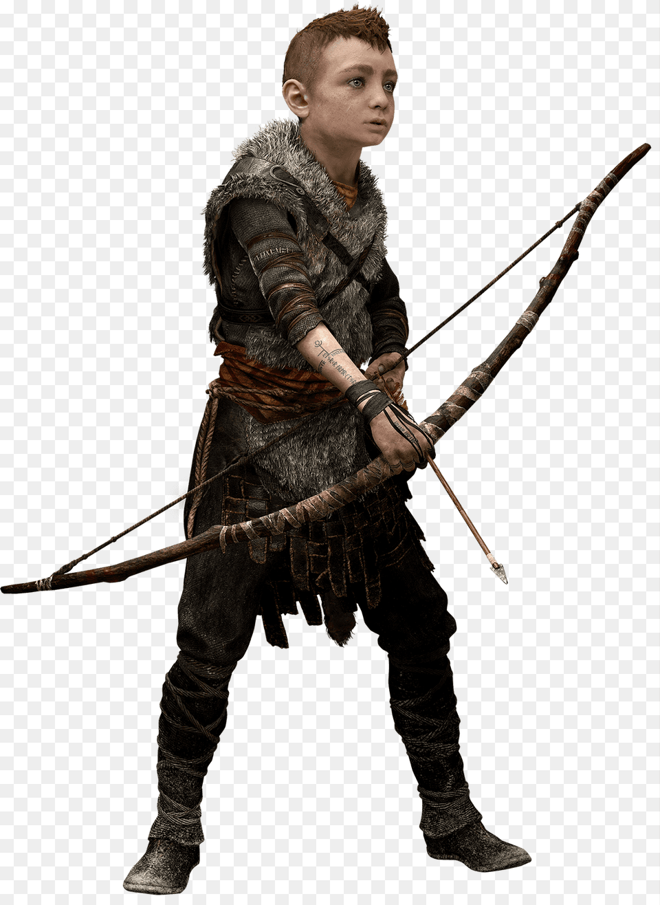 God Of War, Archer, Archery, Bow, Person Png