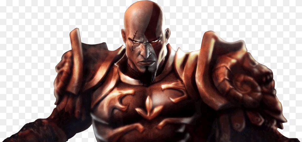 God Of War 2 Kratos Vs Colossus, Adult, Male, Man, Person Png Image