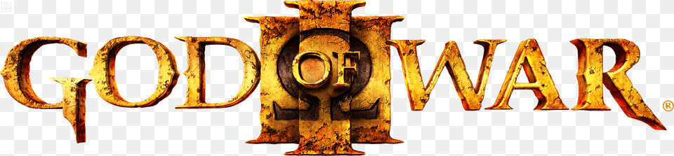 God Of War 3 Logo, Emblem, Symbol, Architecture, Pillar Free Png Download