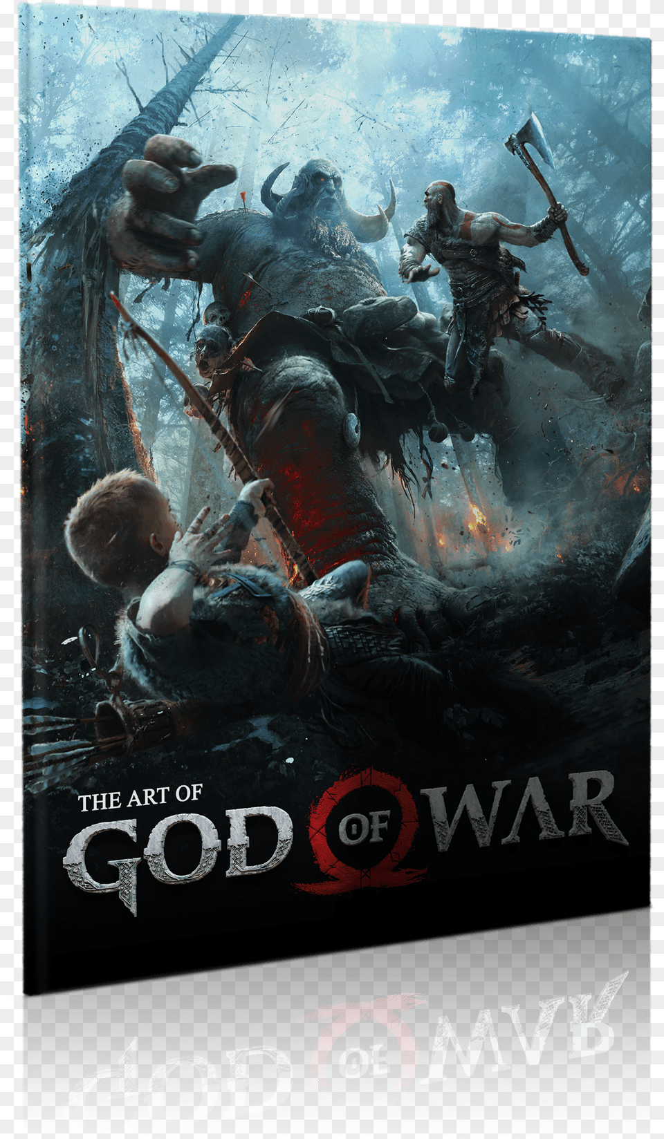 God Of War 4 Artbook, Publication, Advertisement, Book, Poster Free Png Download