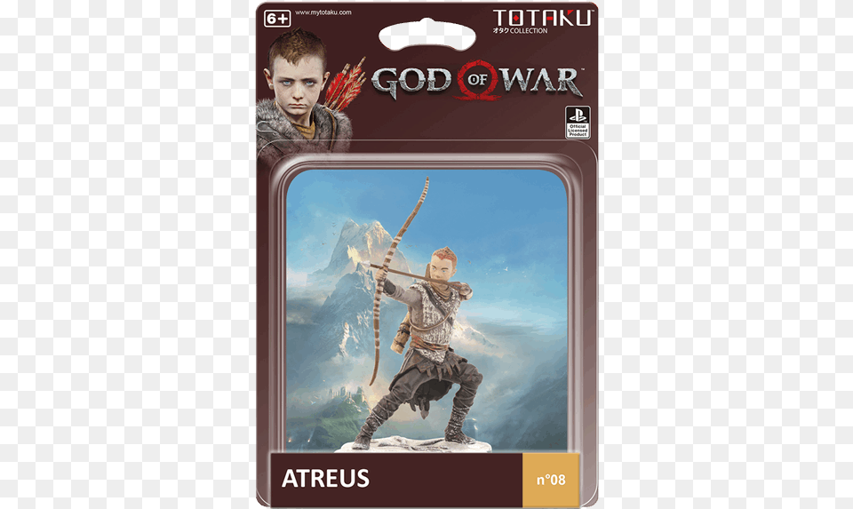 God Of War Atreus Figure, Archer, Archery, Bow, Person Free Png Download