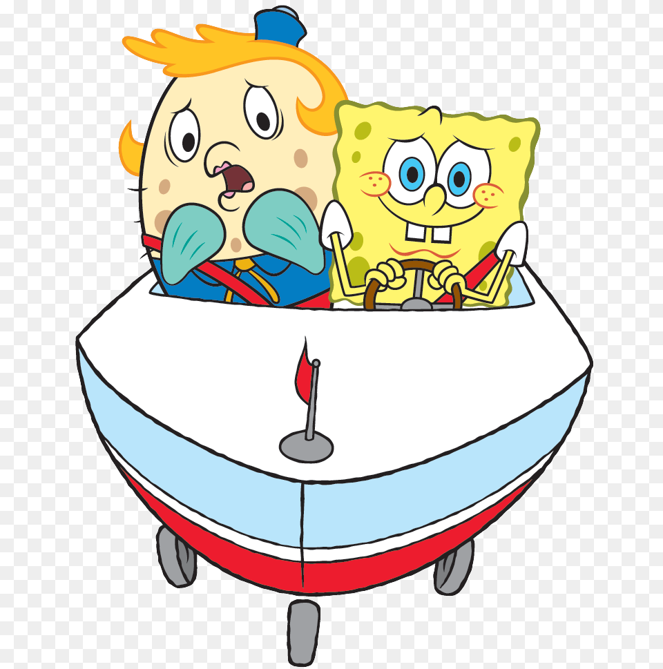 God Of War Clipart Spongebob, Watercraft, Boat, Vehicle, Dinghy Free Png