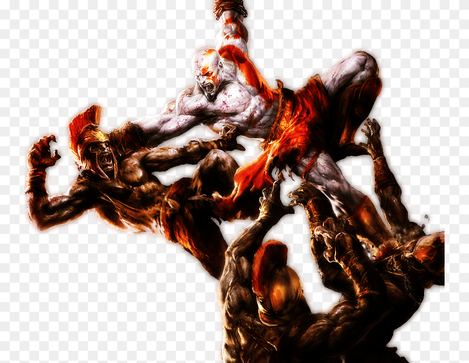 God Of War God Of War 2 Ps2 Game, Art, Person, Painting, Modern Art Free Png Download