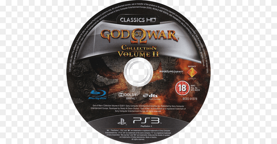 God Of War God Of War Collection, Disk, Dvd Png Image