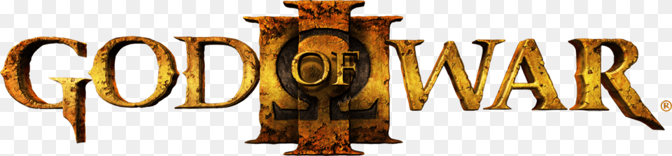 God Of War Iii Logo 1 God Of War 3 Logo, Emblem, Symbol, Architecture, Pillar Free Png Download