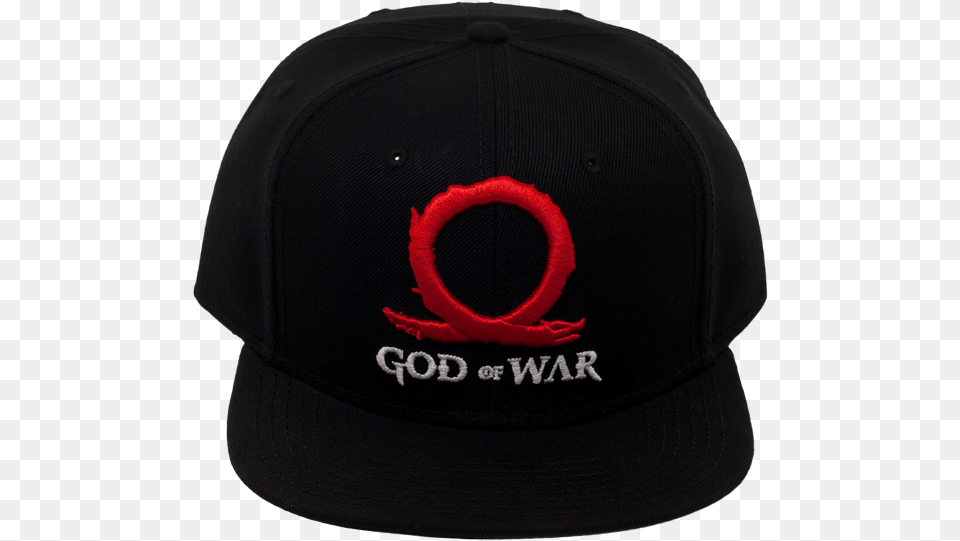 God Of War Logo Black Snapback For Baseball, Baseball Cap, Cap, Clothing, Hat Free Png