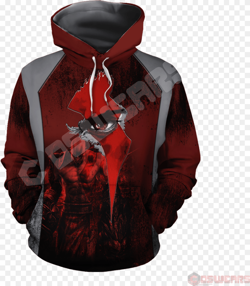 God Of War Logo Pullover Hoodie John Deere 3d Printed Hoodies, Sweatshirt, Clothing, Hood, Knitwear Free Png Download