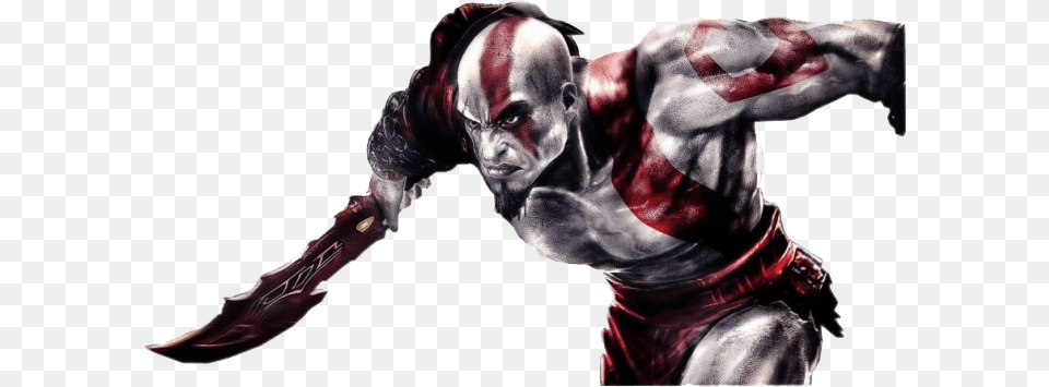 God Of War Transparent Photo Kratos God Of War, Adult, Male, Man, Person Free Png Download