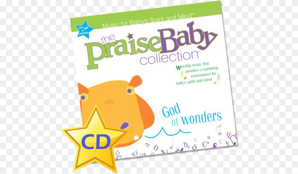 God Of Wonders Cd Praise Baby Praise Baby Collection Born To Worship, Advertisement, Poster, Envelope, Greeting Card Free Png Download