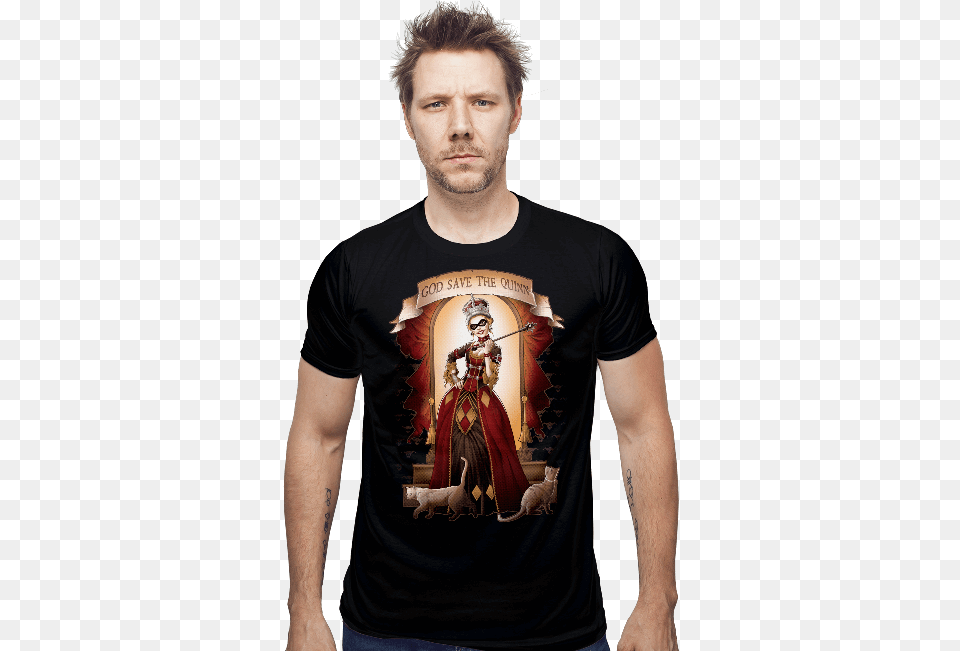 God Save The Quinn, T-shirt, Clothing, Adult, Person Free Transparent Png
