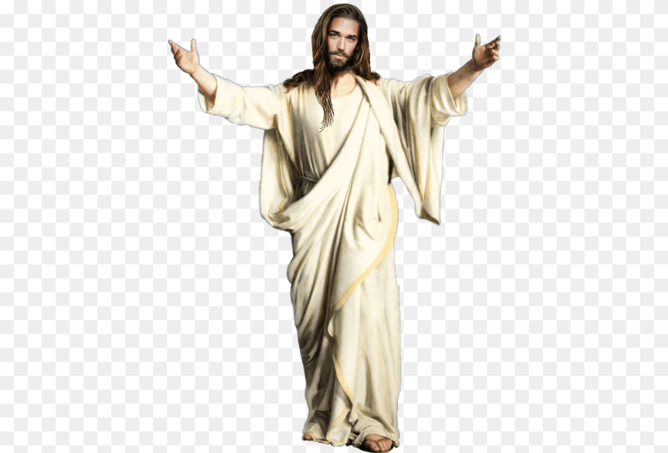 God Savior Jesus Jesuschrist Love Freetoedit Jesus Transparent Background, Adult, Clothing, Costume, Fashion Png