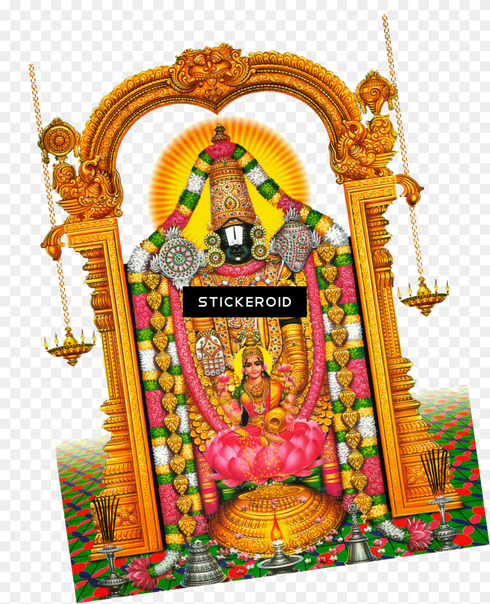 God Venkatesh Images Hd Venkateswara Swamy Images, Altar, Architecture, Building, Church Png Image