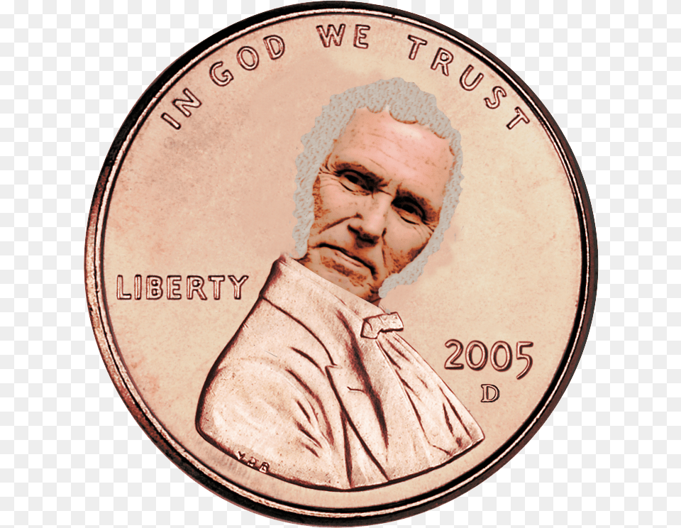 God We Trust Coin, Adult, Male, Man, Money Png