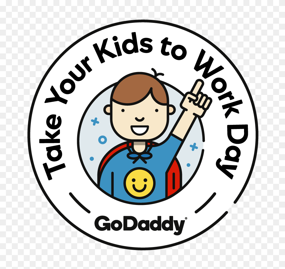 Godaddy Celebrates Take Your Kids To Work Day With Entrepreneur Kid, Baby, Person, Face, Head Free Transparent Png