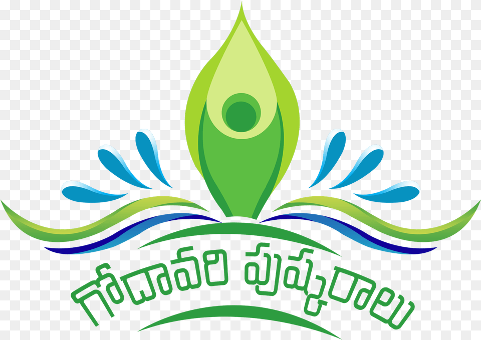 Godavari Pushkaralu 2015 Logo Design Psd Naveengfx Graphic Design, Art, Graphics, Green, Pattern Free Png