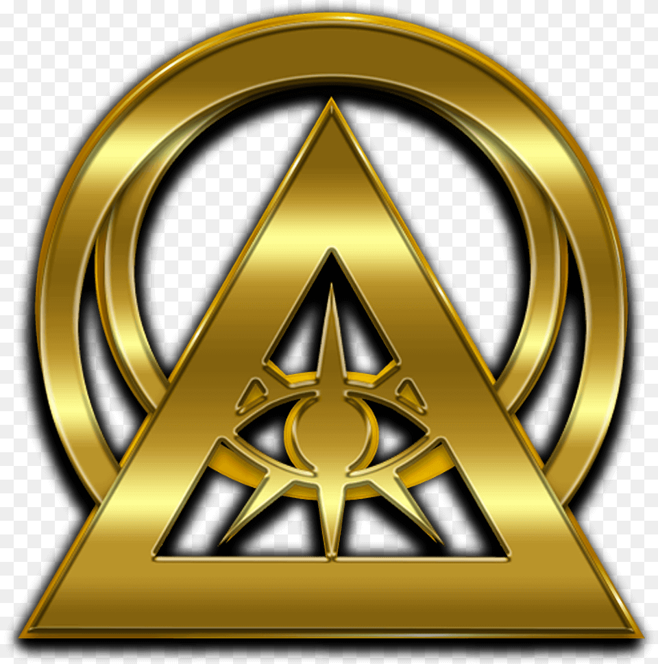 Godcoin Emblem, Gold, Logo, Symbol Png