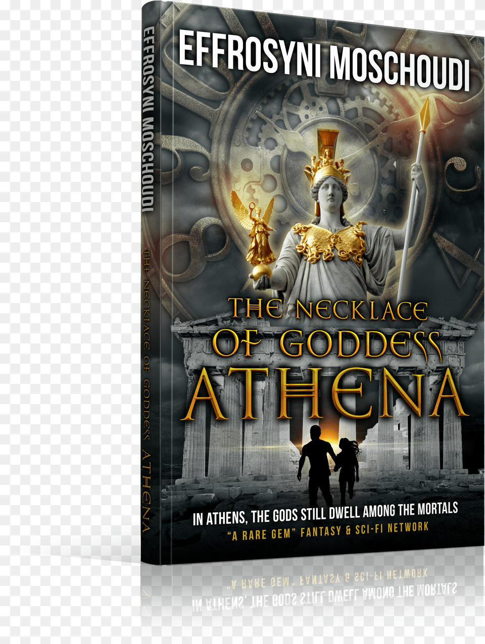 Goddess Athena 3d Book Greek Mythology Fantasy Books Free Png Download