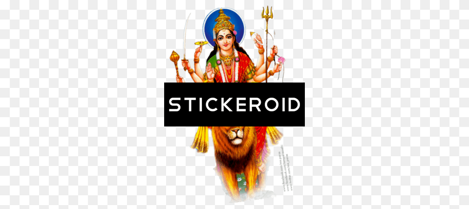 Goddess Durga Maa Durga Ji Image Hd, Adult, Bride, Female, Person Free Png Download