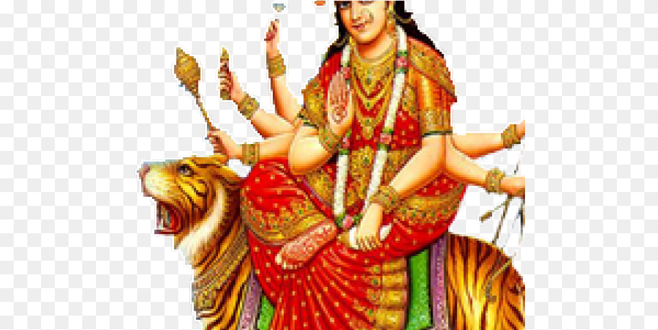 Goddess Durga Maa Images Durga Devi Photo, Woman, Adult, Bride, Wedding Free Png Download