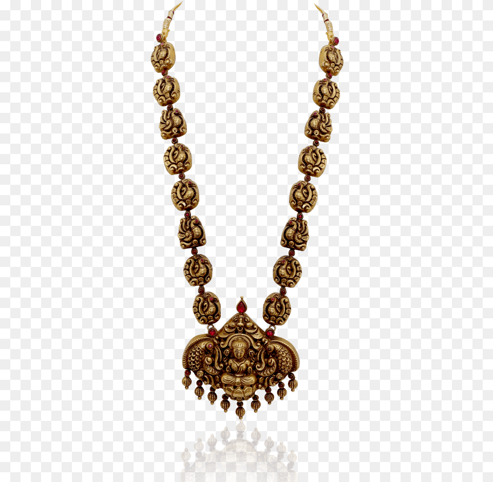 Goddess Lakshmi Naagas Haaram Diamond, Accessories, Jewelry, Necklace, Gold Png Image