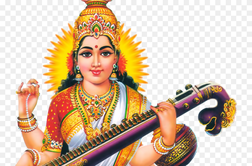 Goddess Saraswati, Adult, Bride, Female, Person Png Image